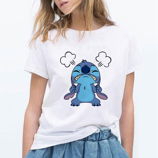 LILO STITCH Cartoon T Shirt - Easy Pickins Store