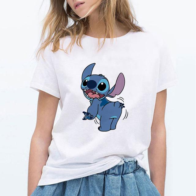 LILO STITCH Cartoon T Shirt - Easy Pickins Store