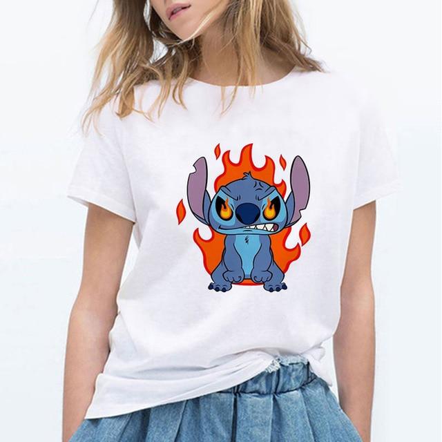 LILO STITCH Cartoon T Shirt - Easy Pickins Store