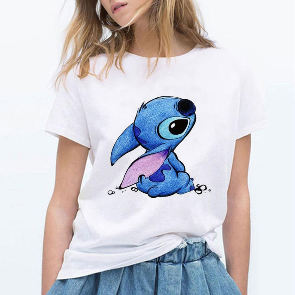 LILO STITCH Cartoon T Shirt - Easy Pickins Store