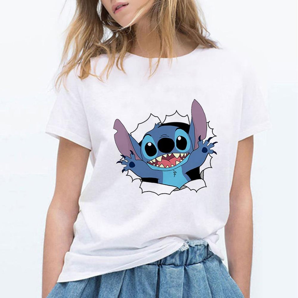 LILO STITCH Cartoon T Shirt - Easy Pickins Store