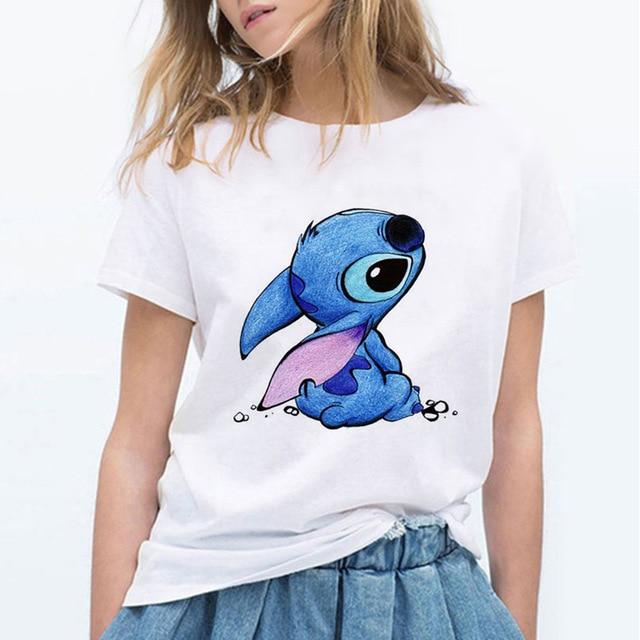 LILO STITCH Cartoon T Shirt - Easy Pickins Store