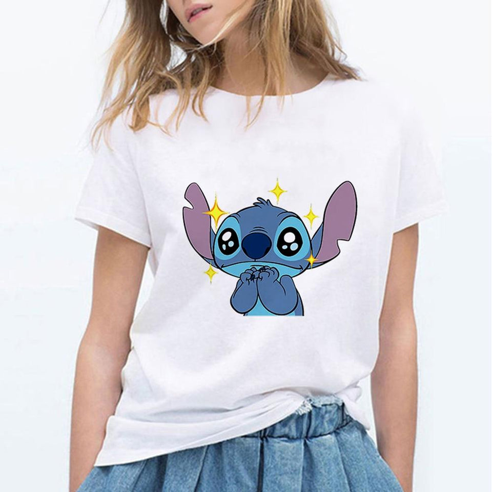 LILO STITCH Cartoon T Shirt - Easy Pickins Store