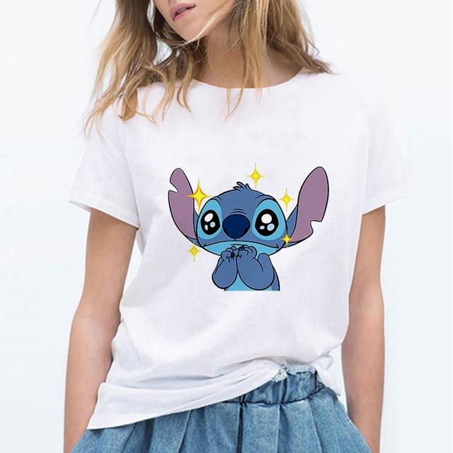 LILO STITCH Cartoon T Shirt - Easy Pickins Store