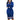 Long Sleeve Dress Sport Style Silver Zipper Half Neck Stripe Color Matching Stretch - Easy Pickins Store