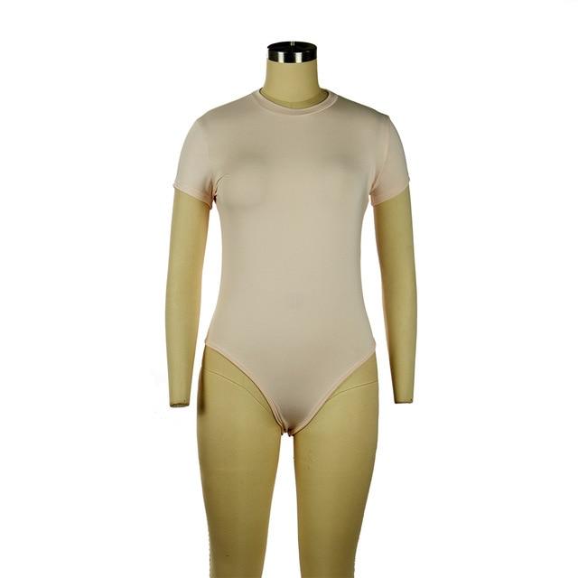 Long Sleeve Slim Jumpsuit Bottoming Romper - Easy Pickins Store