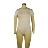 Long Sleeve Slim Jumpsuit Bottoming Romper - Easy Pickins Store