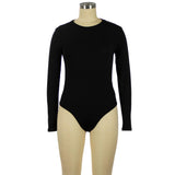 Long Sleeve Slim Jumpsuit Bottoming Romper - Easy Pickins Store