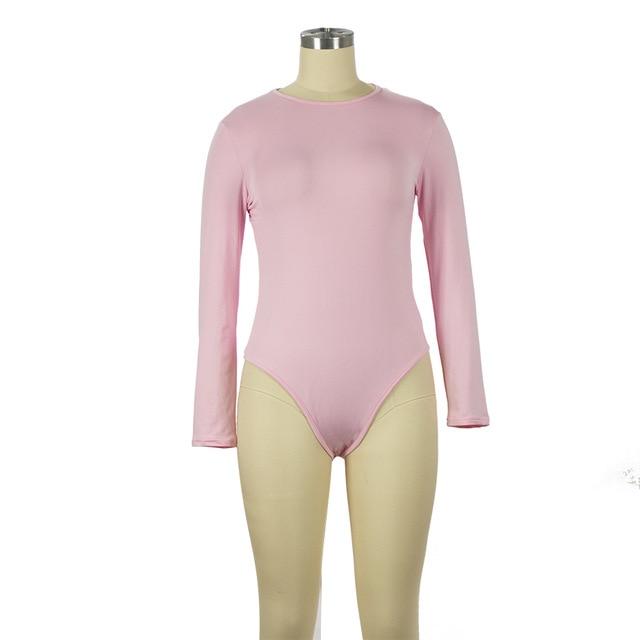 Long Sleeve Slim Jumpsuit Bottoming Romper - Easy Pickins Store