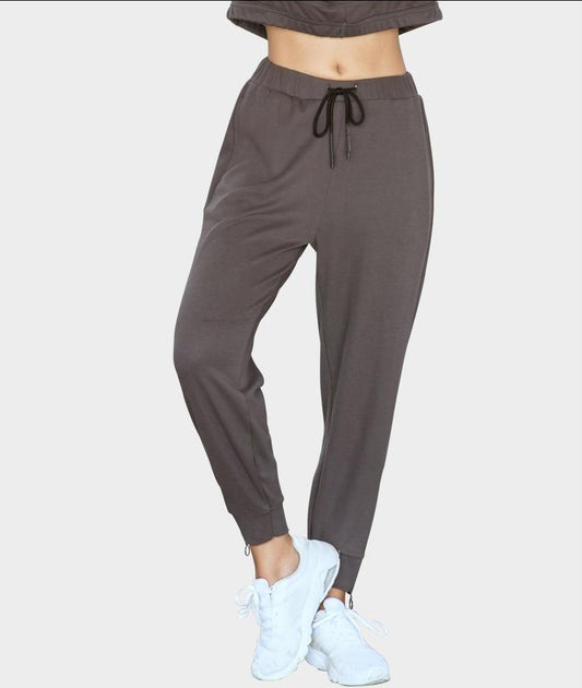 Loose Harem Elastic Waistband with Drawstring Thin Ankle Length Running Sports Quick Dry Solid Pants - Easy Pickins Store