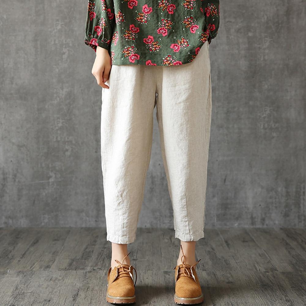 Loose Harem High Waist Stripe Pocket Pants - Easy Pickins Store