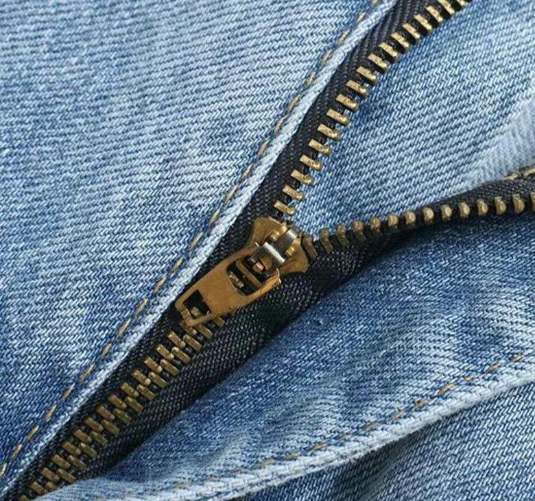 Loose Pockets Zipper Street-wear Denim Pants - Easy Pickins Store