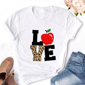 Love Cartoon T shirt Casual Funny Hipster - Easy Pickins Store