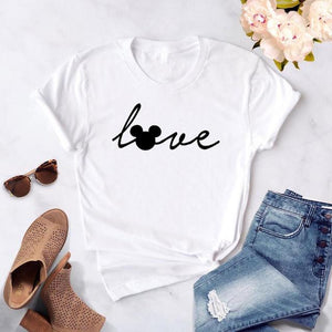 Love Cartoon T shirt Casual Funny Hipster - Easy Pickins Store