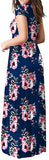 Maxi Long Dress Short Sleeve with Pockets - Easy Pickins Store