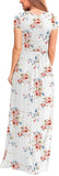 Maxi Long Dress Short Sleeve with Pockets - Easy Pickins Store