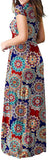 Maxi Long Dress Short Sleeve with Pockets - Easy Pickins Store