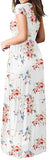Maxi Long Dress Short Sleeve with Pockets - Easy Pickins Store