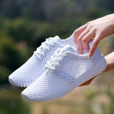 Mesh Hollow Soft Lightweight Sneakers Vulcanize Breathable - Easy Pickins Store
