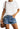 Mid Rise Shorts Frayed Raw Hem Ripped Denim Jean Shorts - Easy Pickins Store