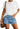 Mid Rise Shorts Frayed Raw Hem Ripped Denim Jean Shorts - Easy Pickins Store