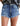 Mid Rise Shorts Frayed Raw Hem Ripped Denim Jean Shorts - Easy Pickins Store