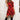 Mid Sleeve Plaid Print Flare Dress Waist Round Neck Mini Skirt - Easy Pickins Store