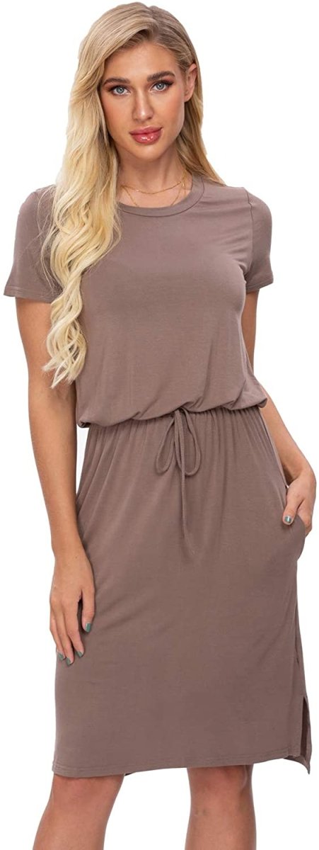 Midi Dress with Pockets - Easy Pickins Store