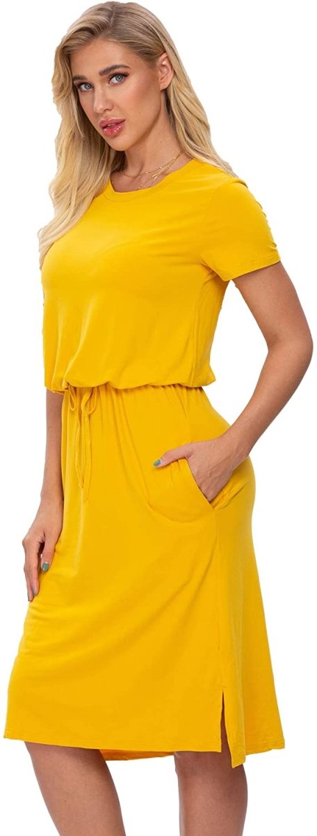 Midi Dress with Pockets - Easy Pickins Store
