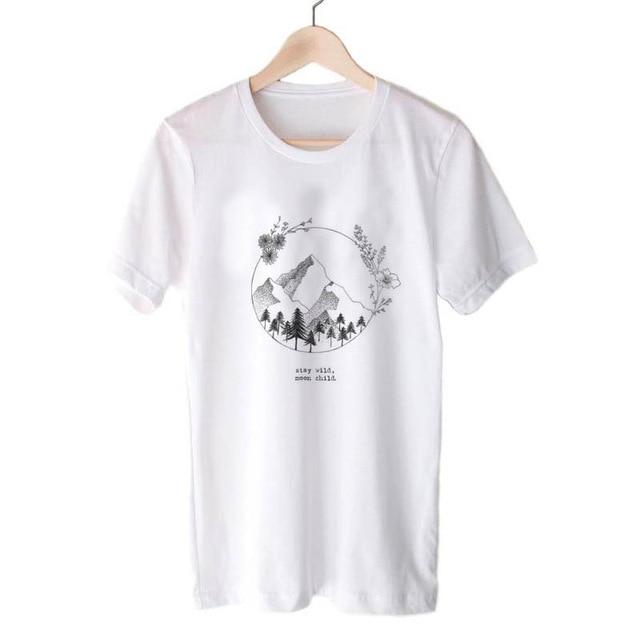 No Rain No Flowers T-shirt Garden Farm White Soft - Easy Pickins Store