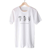 No Rain No Flowers T-shirt Garden Farm White Soft - Easy Pickins Store