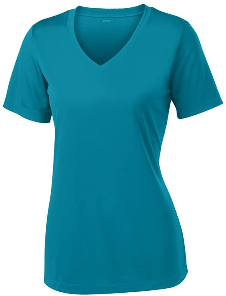 Pack of 2. Women's Short Sleeve Moisture Wicking Athletic Shirt - Easy Pickins Store