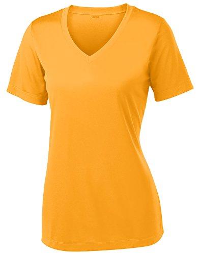 Pack of 2. Women's Short Sleeve Moisture Wicking Athletic Shirt - Easy Pickins Store