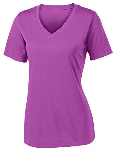Pack of 2. Women's Short Sleeve Moisture Wicking Athletic Shirt - Easy Pickins Store