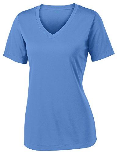 Pack of 2. Women's Short Sleeve Moisture Wicking Athletic Shirt - Easy Pickins Store