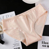 Panties Cotton Breathable Briefs Bow Seamless Low Waist - Easy Pickins Store