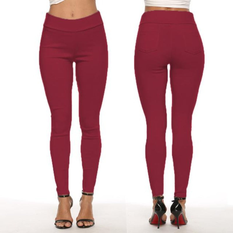 Pencil Pants Cotton Pocket Slim Denim Skinny - Easy Pickins Store