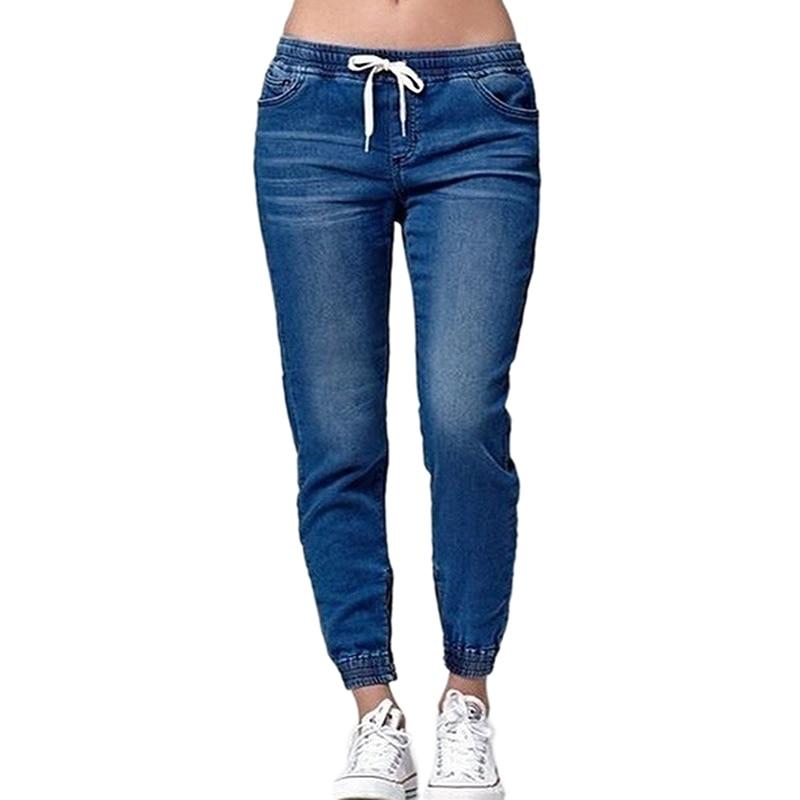 Pencil Vintage High Waist Jeans Full Length Loose Cowboy - Easy Pickins Store