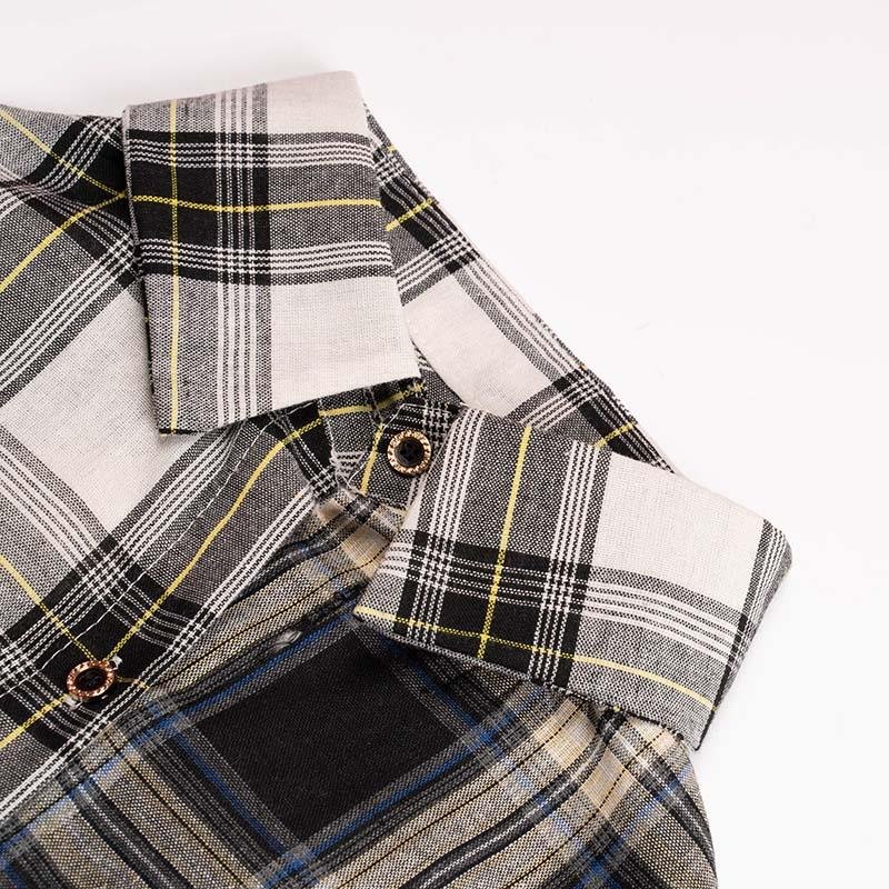 Plaid Blouse - Easy Pickins Store