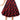 Plaid Skirt Elastic Waist A-line Midi Pleated Skirt - Easy Pickins Store