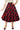 Plaid Skirt Elastic Waist A-line Midi Pleated Skirt - Easy Pickins Store