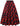 Plaid Skirt Elastic Waist A-line Midi Pleated Skirt - Easy Pickins Store