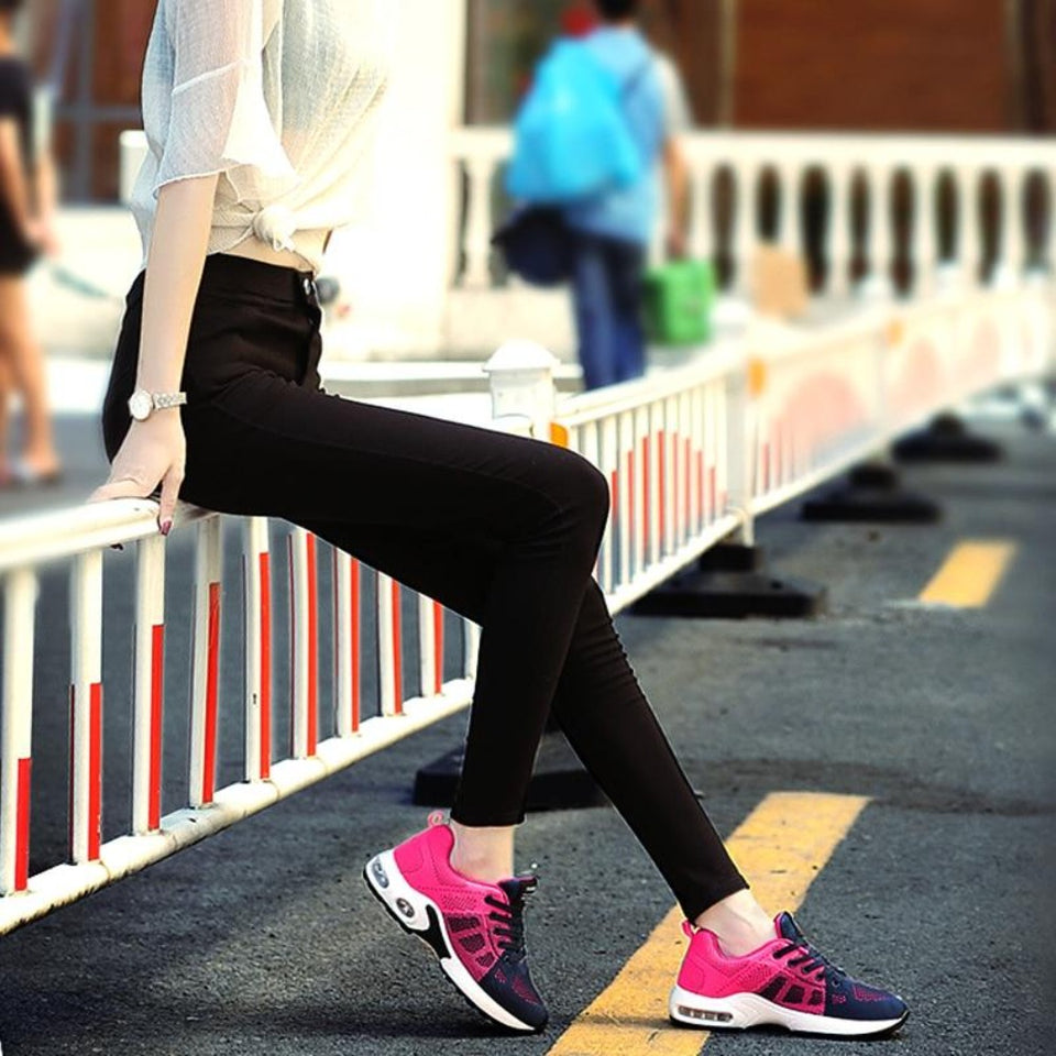 Platform Breathable Vulcanize Sneakers - Easy Pickins Store