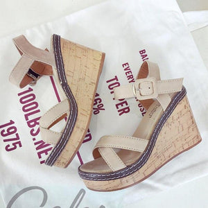 Platform Sandals Super High Heels Wedges Gladiator - Easy Pickins Store