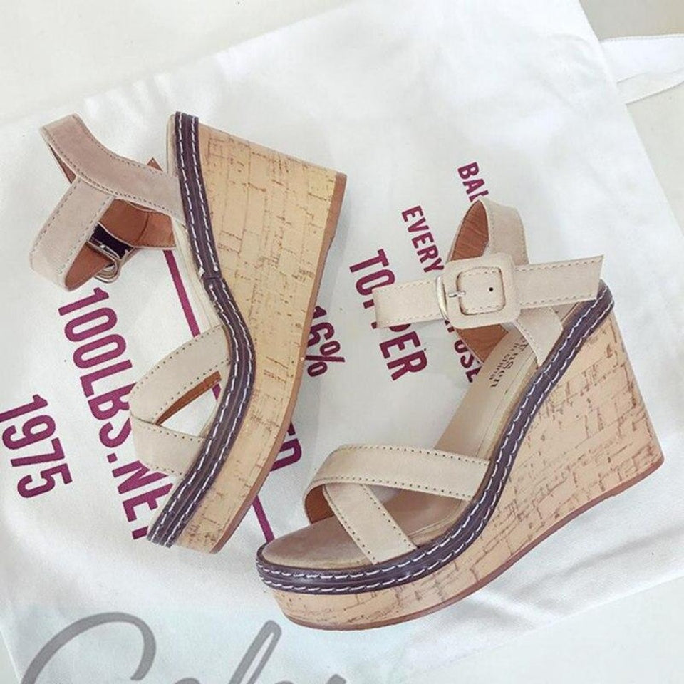 Platform Sandals Super High Heels Wedges Gladiator - Easy Pickins Store