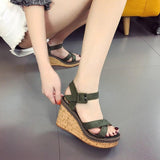 Platform Sandals Super High Heels Wedges Gladiator - Easy Pickins Store