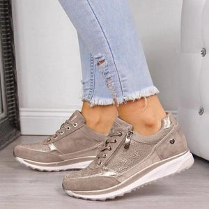 Platform Sneakers Breathable Casual Shoes - Easy Pickins Store