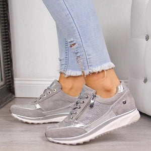 Platform Sneakers Breathable Casual Shoes - Easy Pickins Store