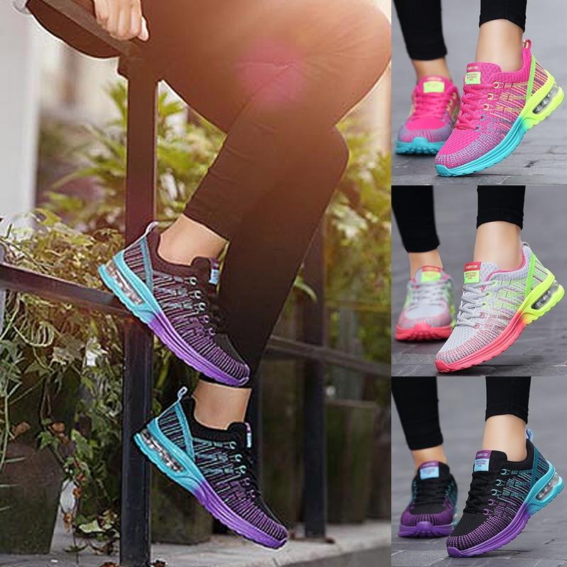 Platform Sneakers Breathable Casual Shoes - Easy Pickins Store