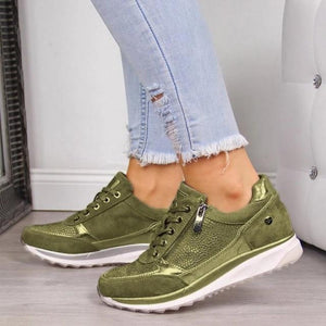 Platform Sneakers Breathable Casual Shoes - Easy Pickins Store